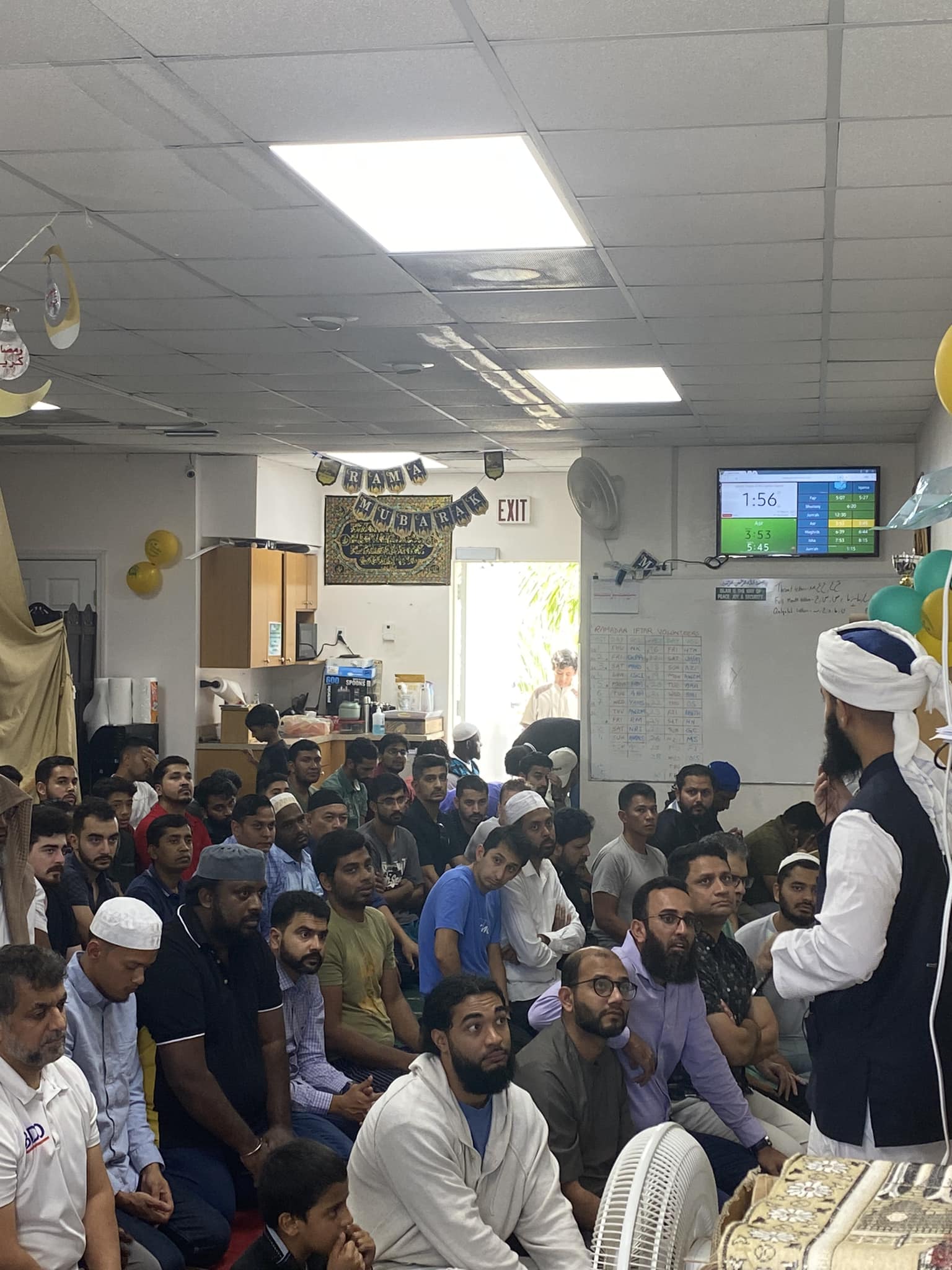 Current Overcrowded Mosque